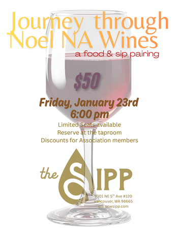 Food & Sipp Pairing at The Sipp 1/23/26