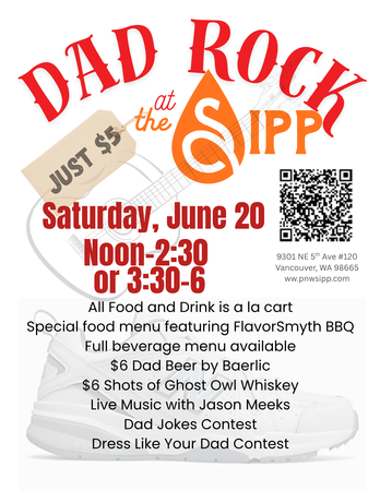 Dad Rock Event at The Sipp June 20, 2026