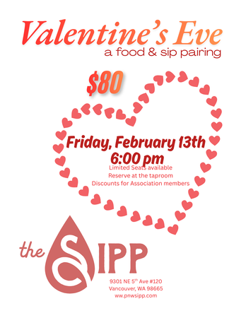 Food & Sipp Pairing at The Sipp 2/13/26